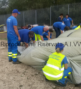 aivvfc attività montaggio tende ottobre 2016