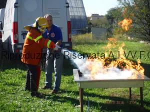 addestramento antincendio aivvfc ottobre 2016