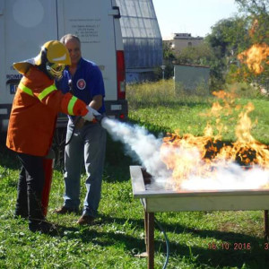 addestramento antincendio aivvfc ottobre 2016